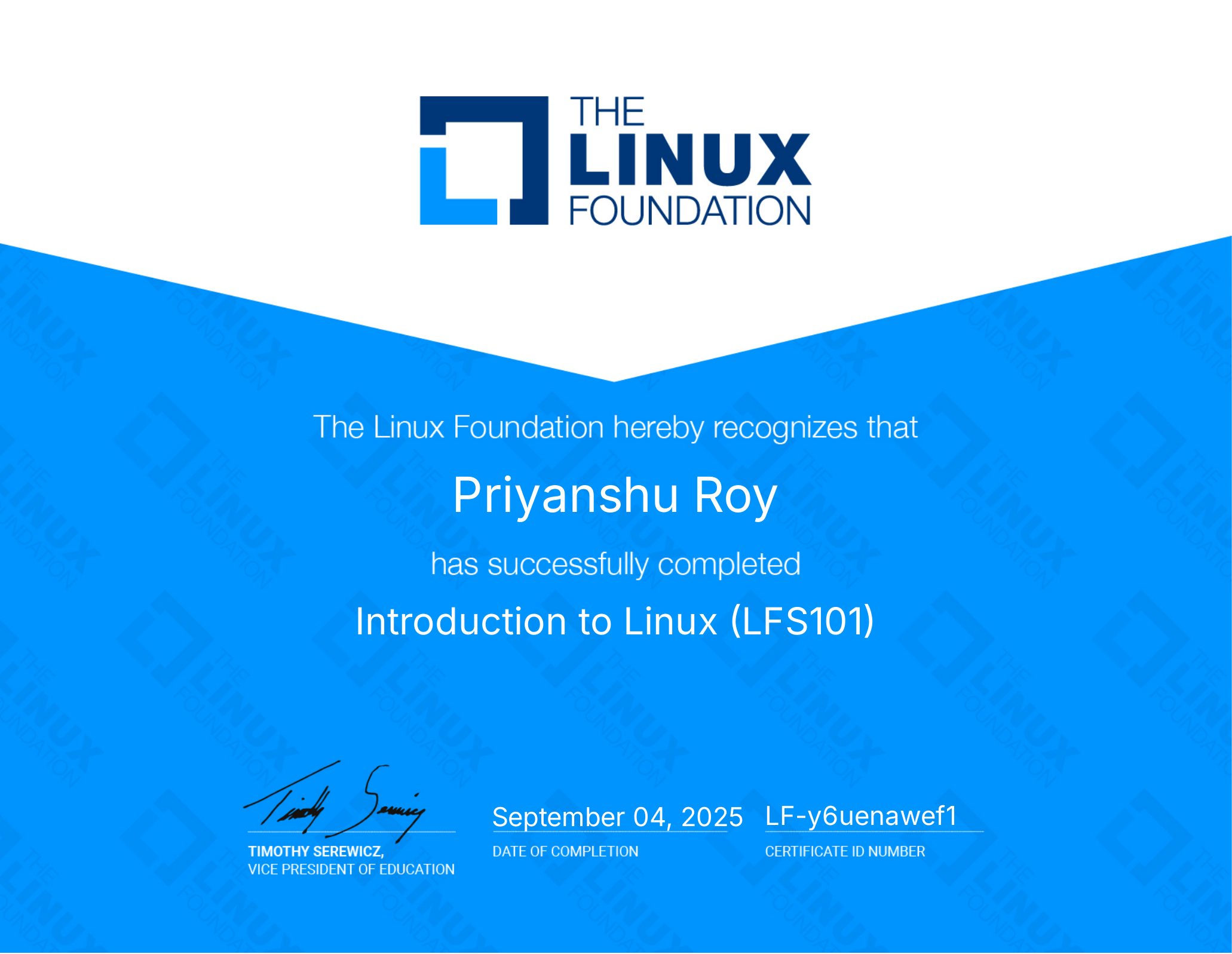 Priyanshu Roy